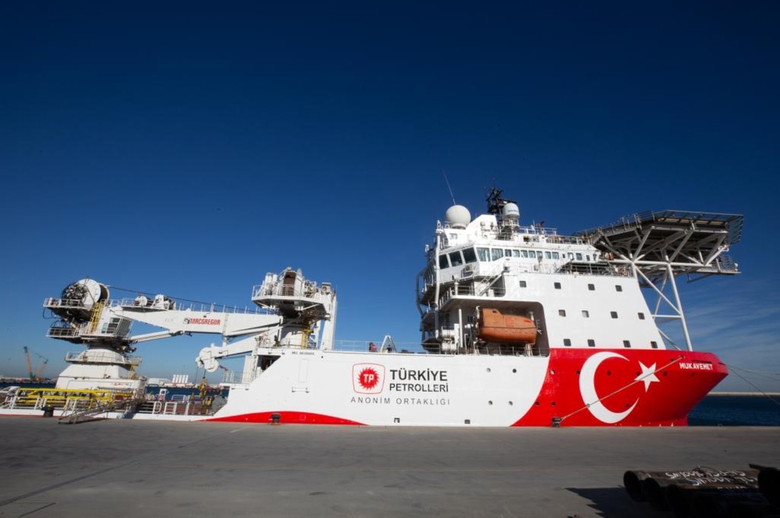 Kapal pendukung lepas pantai baru Türkiye untuk bergabung dengan upaya gas Laut Hitam