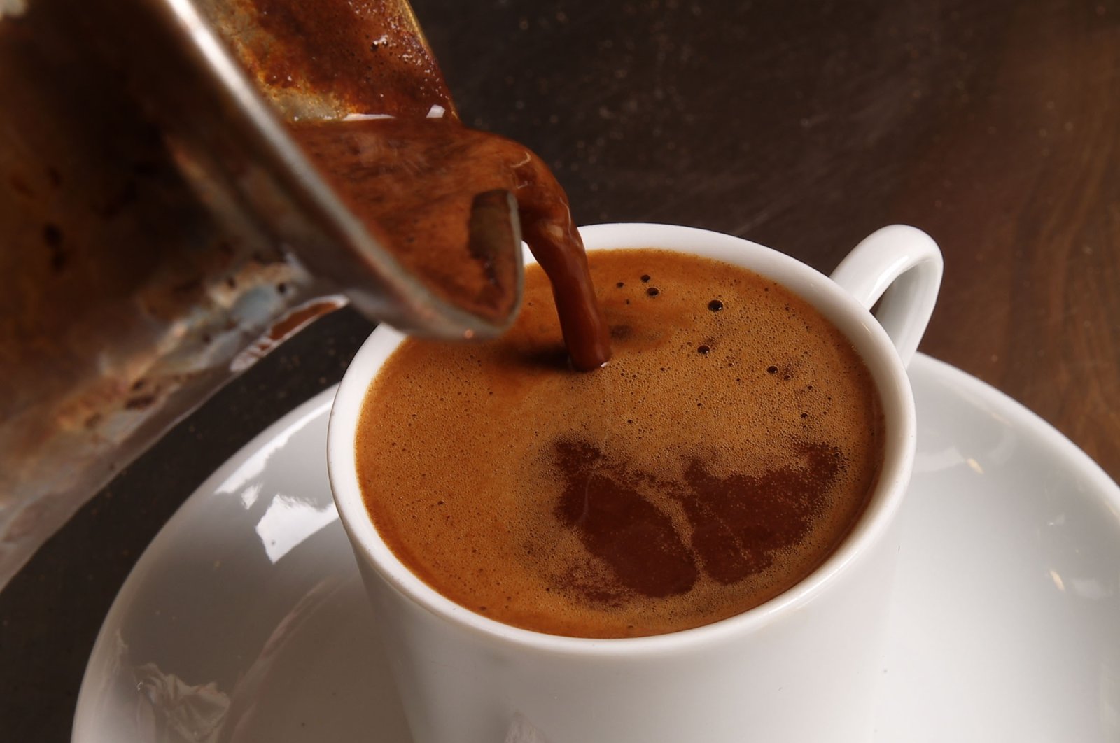 Traditional Turkish Coffee with froth. (Shutterstock Photo)