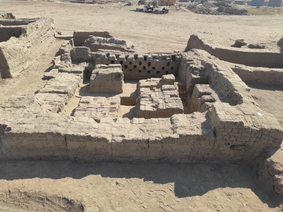 A newly discovered historical settlement, in Luxor, Egypt, Jan. 24, 2023. (AA Photo)
