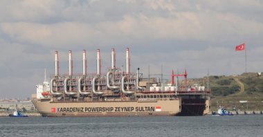 Powership Zeynep Sultan, seen in Tuzla, Istanbul, Türkiye, Oct. 31, 2015. (Courtesy of Karpowership)