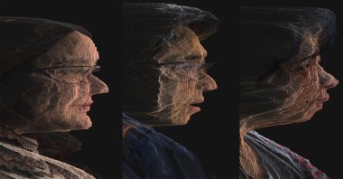 AI-generated portraits. (Getty Images Photo)