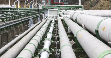 The LNG terminal in Marmara Ereğlisi, Tekirdağ, northwestern Türkiye, Dec. 14, 2021. (AA Photo)