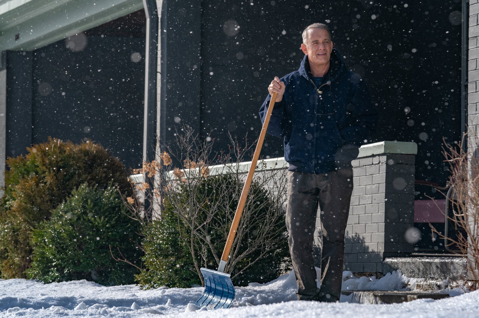 Tom Hanks stars in &quot;A Man Called Otto,&quot; a comedy getting an international cinematic release at the start of 2023. (dpa Photo)