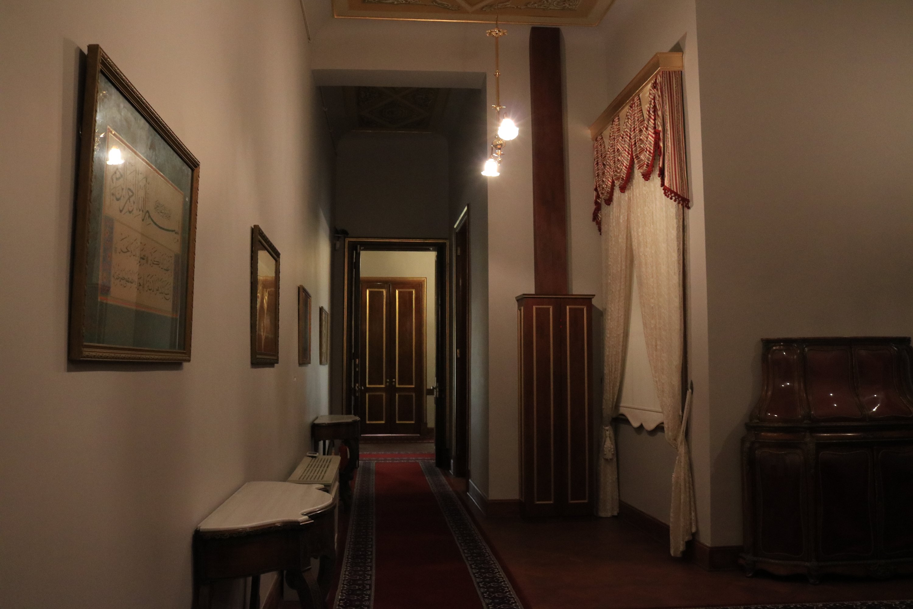 Interior Rumah Mecidiye, Istanbul, Türkiye, 27 Januari 2022. (Foto oleh Betül Tilmaç)