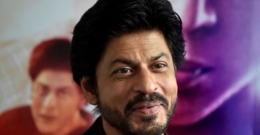 Bollywood actor Shah Rukh Khan speaks during an interview with Reuters at Madame Tussauds in London, U.K., April 13, 2016. (Reuters Photo)