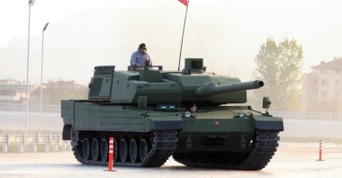 Türkiye&#039;s main battle tank Altay is seen in this file photo, Nov. 15, 2012. (Photo by Mesut Er)
