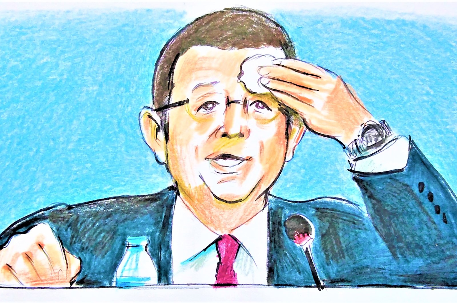 Istanbul Mayor Ekrem Imamoğlu has long been discreet about his ambitions for the country’s highest office. (Erhan Yalvaç Illustration)
