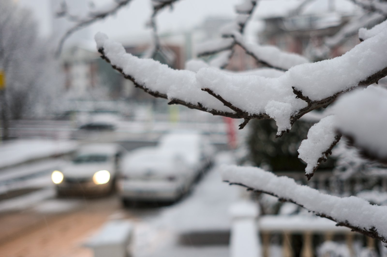 Kota Istanbul menyelenggarakan latihan musim dingin sebelum hujan salju