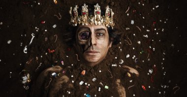 The poster of &quot;Richard&quot; by Okan Bayülgen.