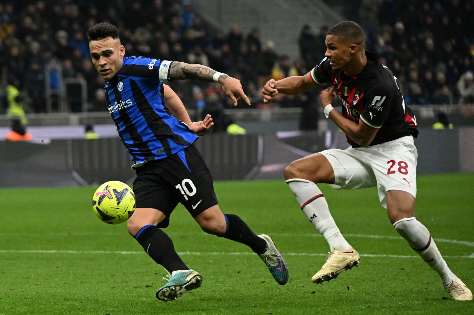 Lautaro membuat perbedaan dalam kemenangan 1-0 Inter atas laga derby Milan