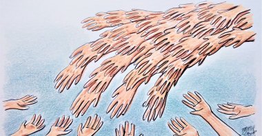 I hope that the solidarity displayed after this disaster that befell Türkiye will open the doors of dialogue even more. (Illustration by Erhan Yalvaç)