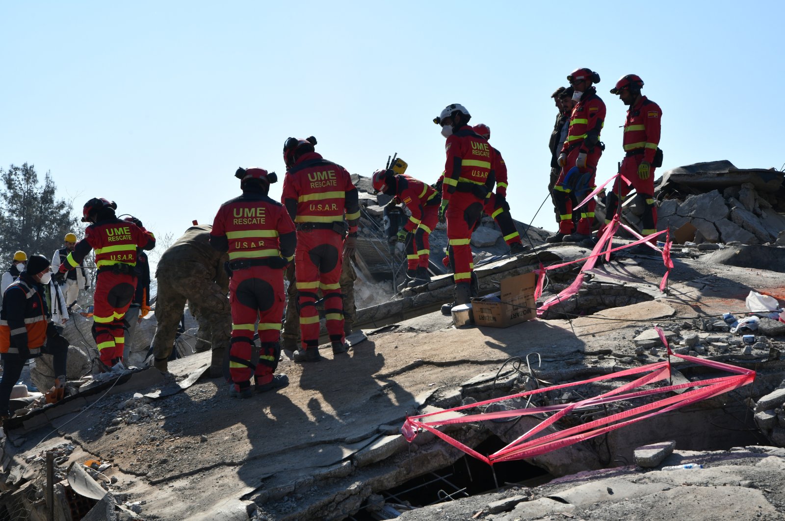 Tim penyelamat Spanyol memuji koordinasi dengan AFAD di zona gempa Türkiye