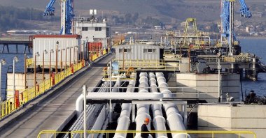 A general view of the Mediterranean Port of Ceyhan, Adana province, southern Türkiye, Feb. 19, 2014. (Reuters Photo)