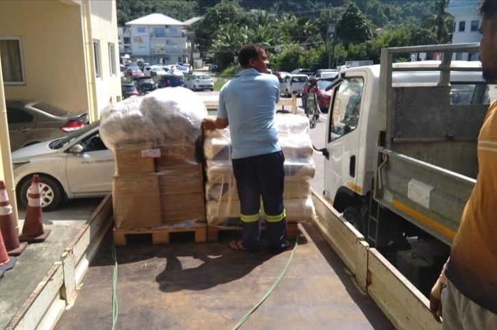 Seychelles menyumbangkan 66 ton bantuan untuk korban gempa Türkiye