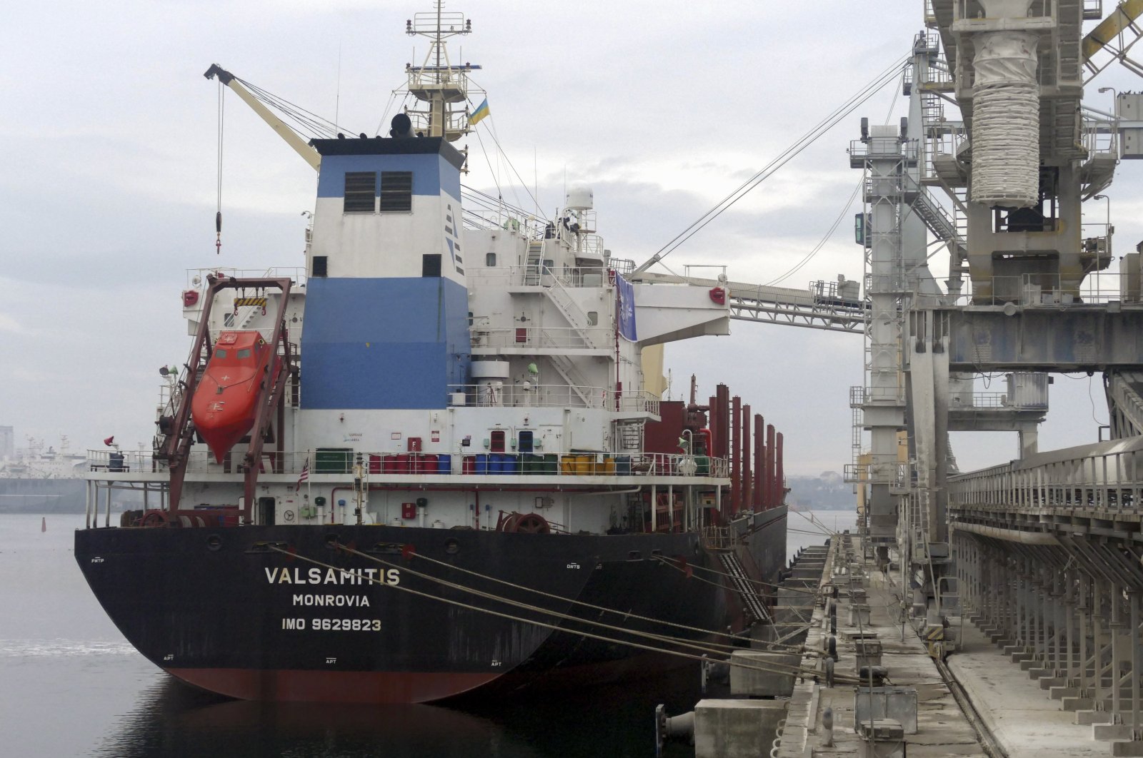 Pengiriman biji-bijian Ukraina turun seiring bertambahnya cadangan kapal