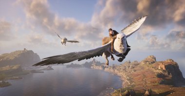 A scene from the video game &quot;Hogwarts Legacy.&quot; (dpa Photo)