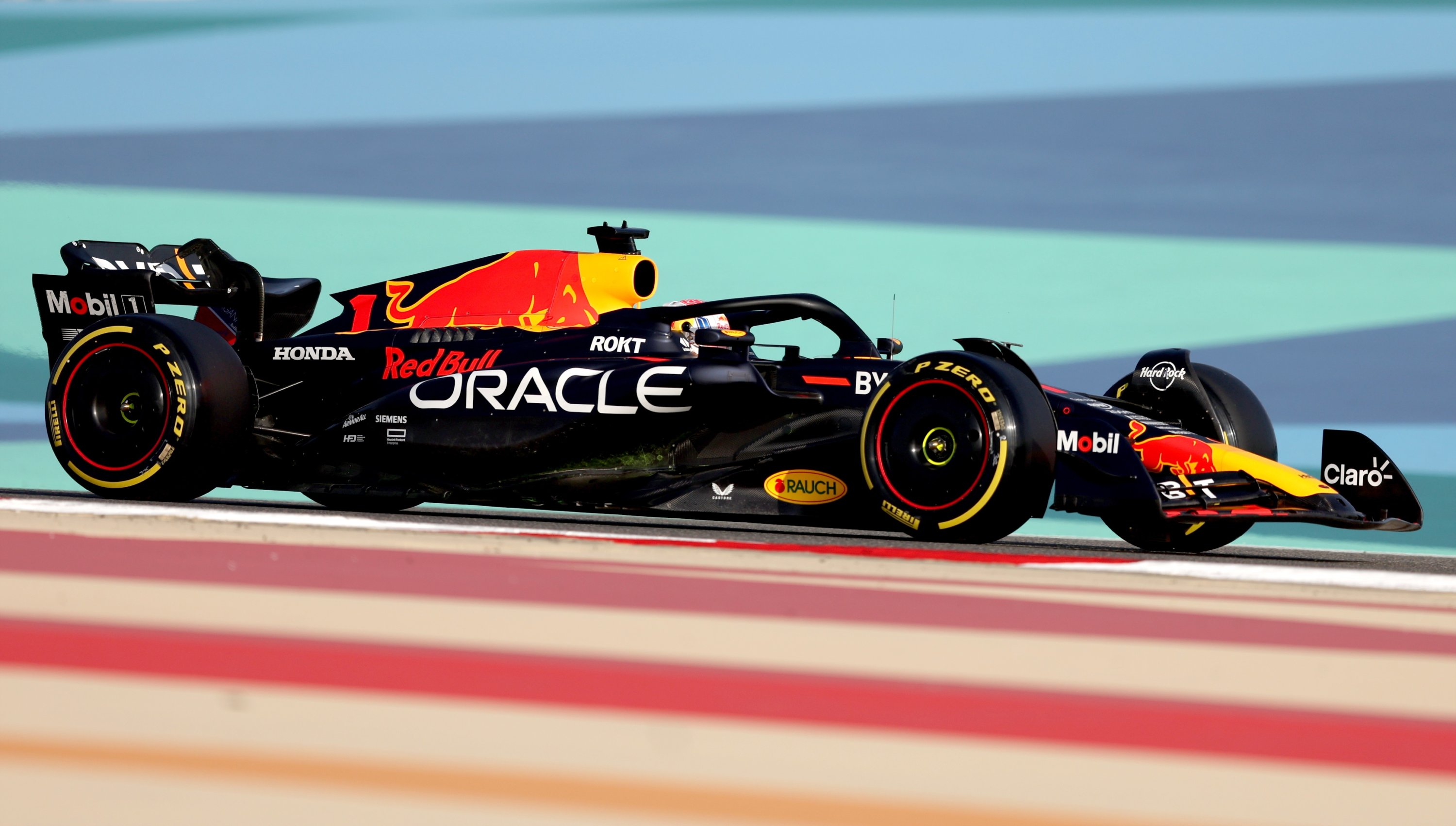 Max Verstappen's Formula 1 car in 2023