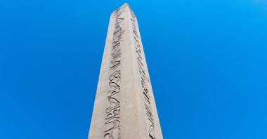 The Egyptian obelisk of Theodosius, Istanbul, Türkiye. (Shutterstock Photo)