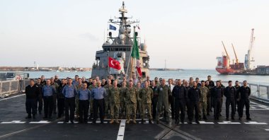 The Dynamic Manta-2023 drill off Italy's Sicily, Feb. 27, 2023. (Public Affairs Office at MARCOM NATO) 