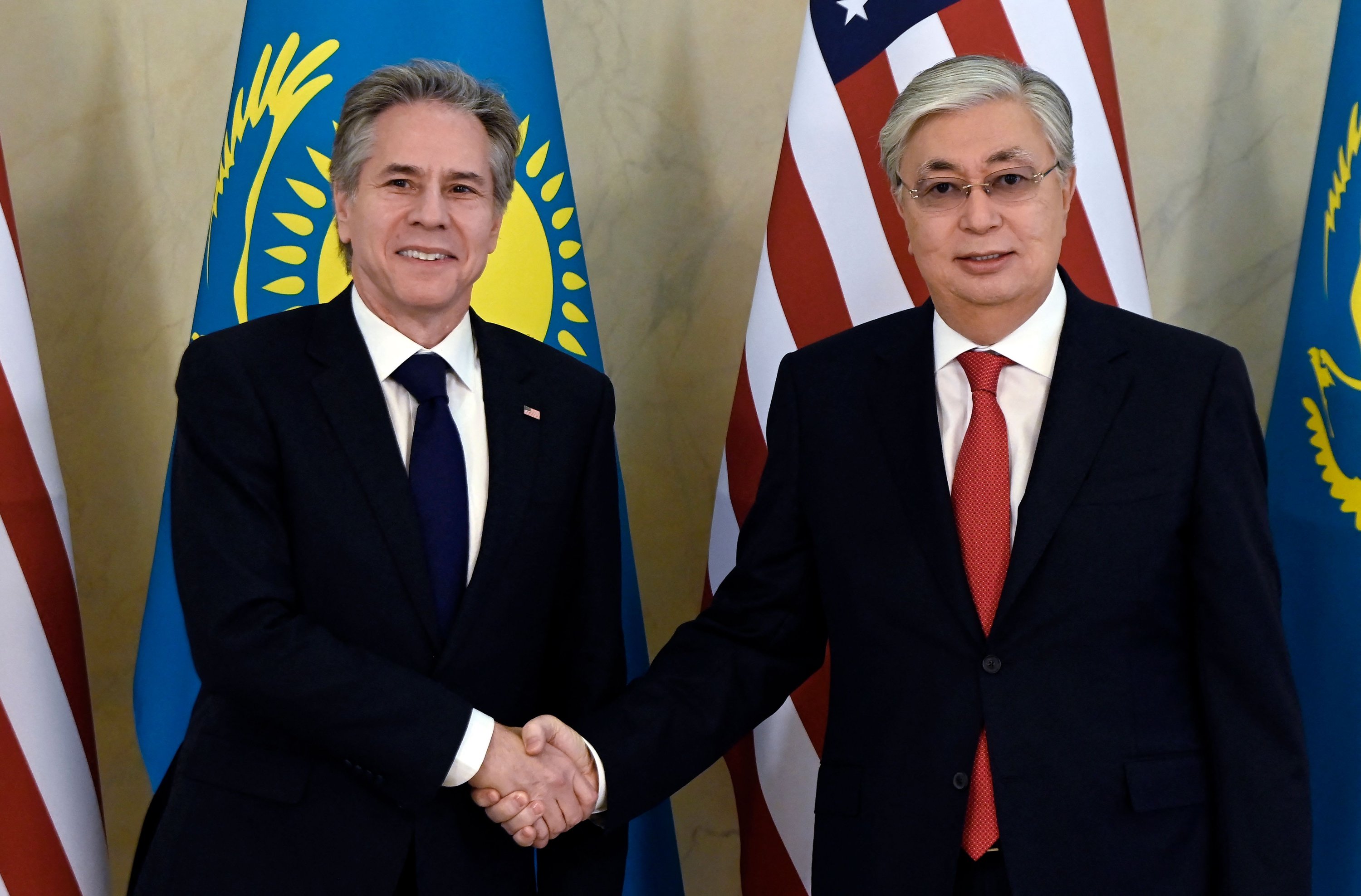 Blinken In Kazakhstan For Central Asia Talks Amid Ukraine War | Daily Sabah