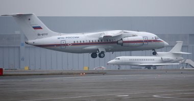 A view of the Pulkovo Airport, St. Petersburg, Russia, Nov. 6, 2015. (AP Photo)