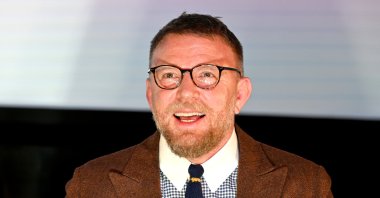 Guy Ritchie speaks onstage during the Special NY Screening of &quot;The Gentlemen&quot; at the Alamo Drafthouse, New York, U.S., Jan. 11, 2020. (Getty Images Photo)