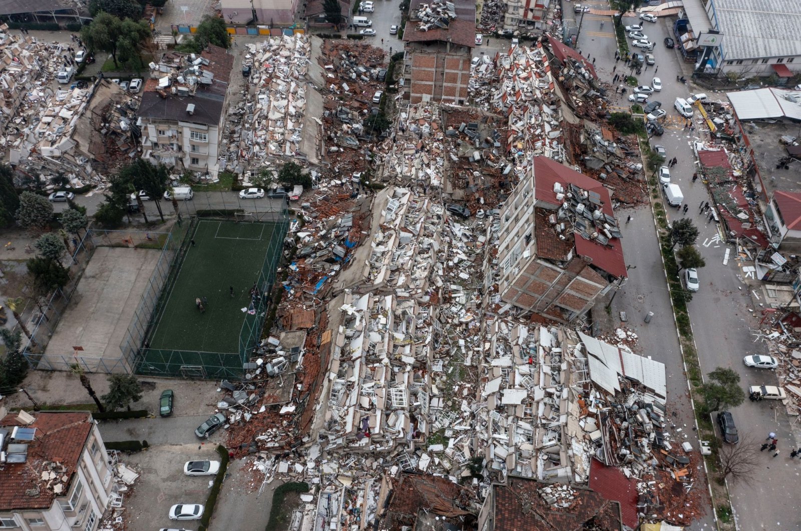 Gempa Türkiye: Pengamatan di titik nol