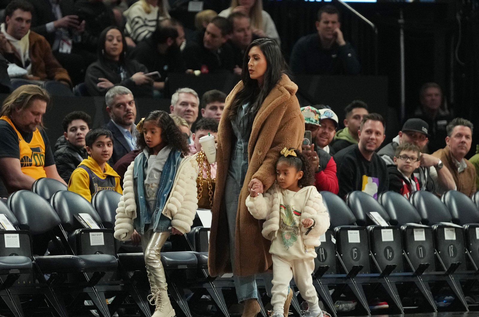 Vanessa Bryant arrives for the 2023 NBA All Star Rising Stars Game at Vivint Arena, Salt Lake City, Utah, U.S., Feb 17, 2023. (Reuters Photo)