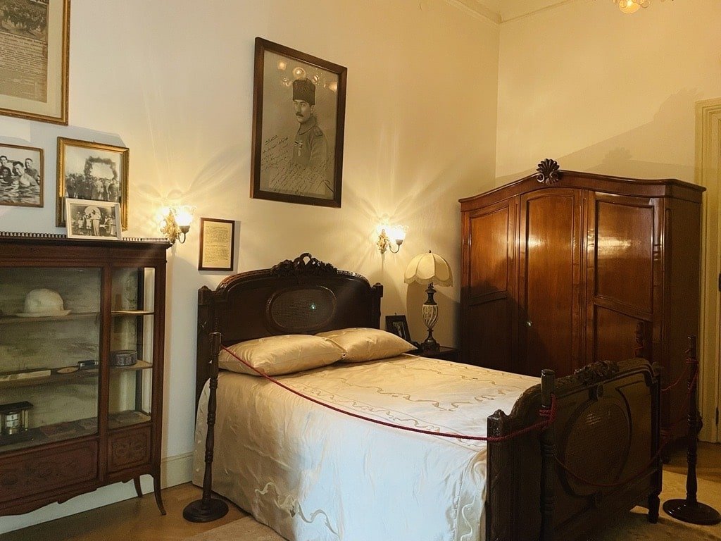 Room 101, where Mustafa Kemal Atatürk stayed at the Pera Palace Hotel, Istanbul, Türkiye, Feb. 28, 2023. (Photo by Buse Keskin)