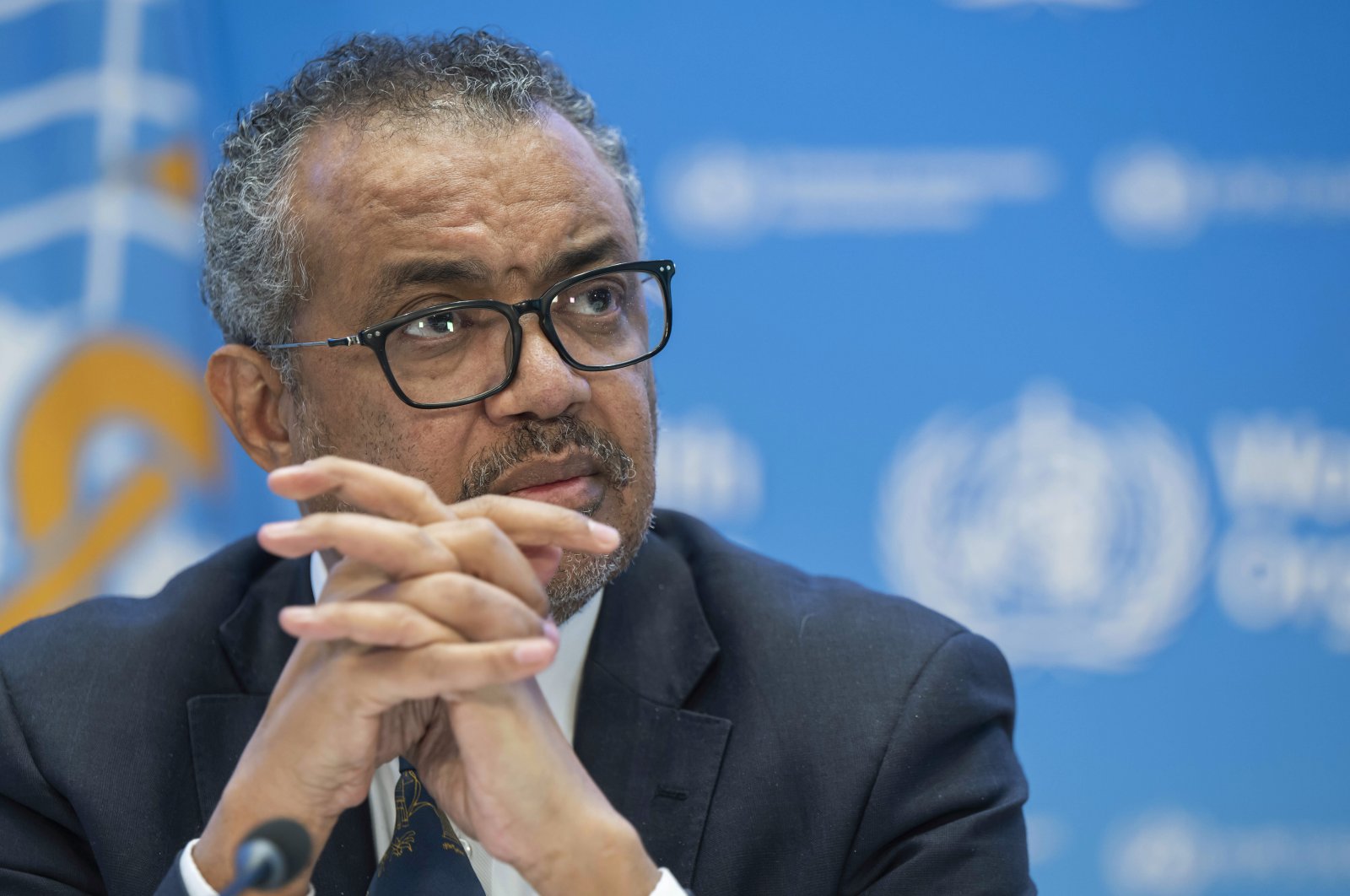 Tedros Adhanom Ghebreyesus, director general of the World Health Organization, speaks during a news conference at WHO headquarters in Geneva, Switzerland, Dec. 14, 2022. (AP File Photo)