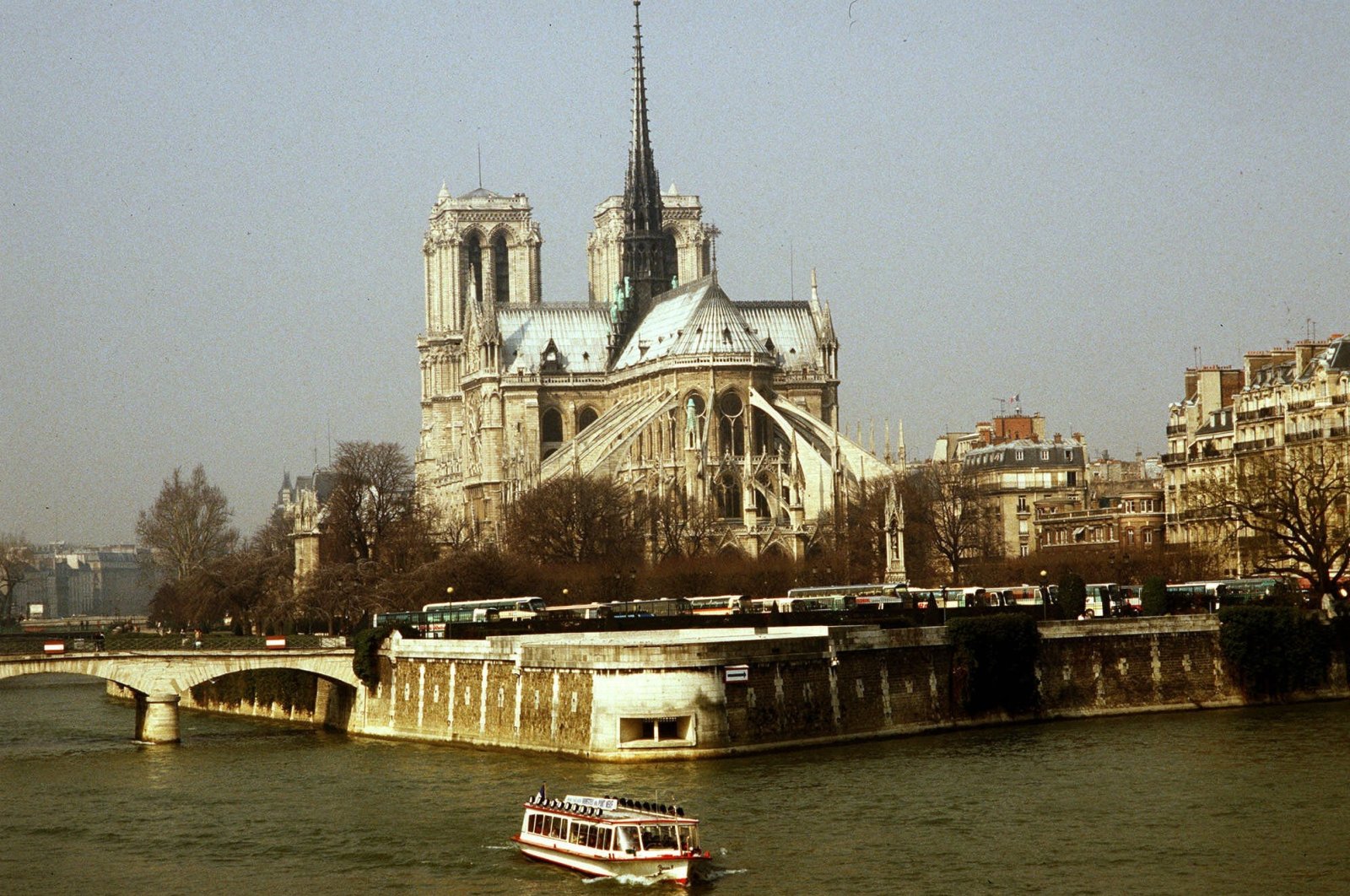 A 1987 file photo of Notre Dame Cathedral, Paris, France  (AP Photo)