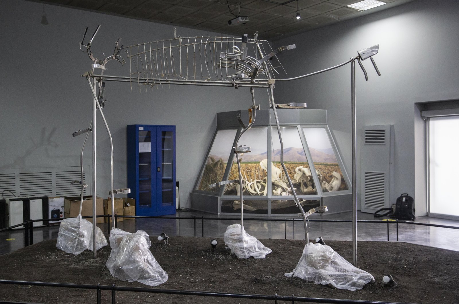 Patung tulang gajah berusia 3.500 tahun selamat dari gempa Türkiye