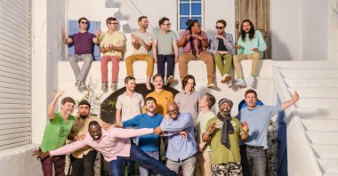 Snarky Puppy band members seen together. (Photo courtesy of Snarky Puppy)