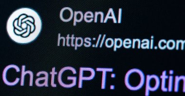 The logo of ChatGPT from the company OpenAI can be seen on a computer screen, in Rottweil, Germany, Feb. 11, 2023. (Getty Images Photo)