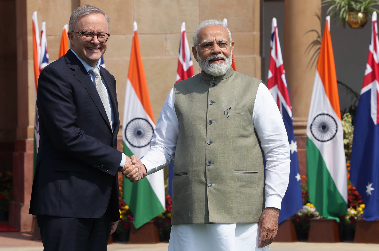India, Australia berjanji untuk memperkuat hubungan pertahanan