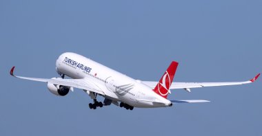 A Turkish Airlines aircraft takes off from Istanbul Airport, Istanbul, Türkiye, June 24, 2021. (AA Photo)