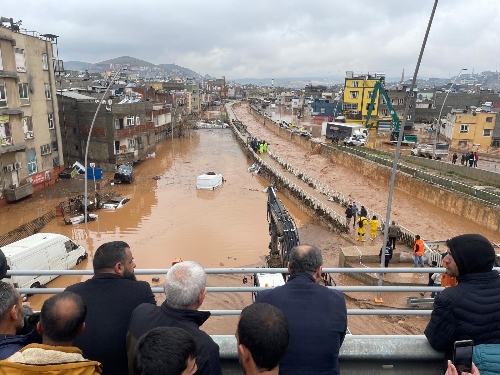 At least eleven people lost their lives in floods in Şanlıurfa and Adıyaman, southeastern Türkiye, March 15, 2023. (DHA Photo)