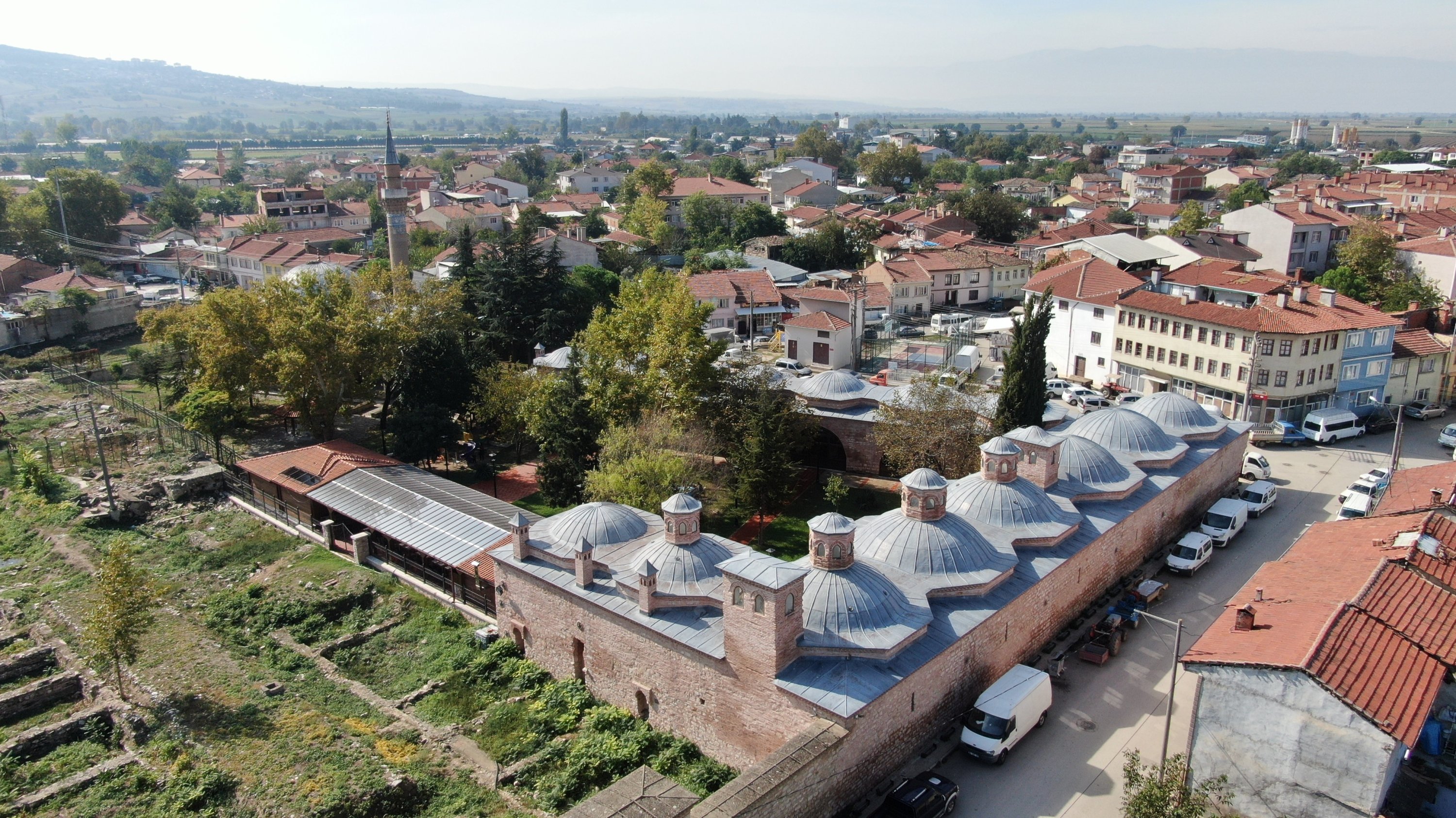 Sisa-sisa Istana Ottoman di Yenişehir, Bursa, Türkiye, 15 Maret 2023. (Foto IHA)