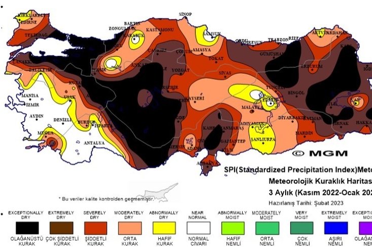 Kelangkaan air: Türkiye terdaftar di bawah negara dengan tekanan air tinggi