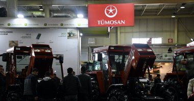 TÜMOSAN products are on display at a fair in Konya, Türkiye, March 14, 2023. (AA Photo)