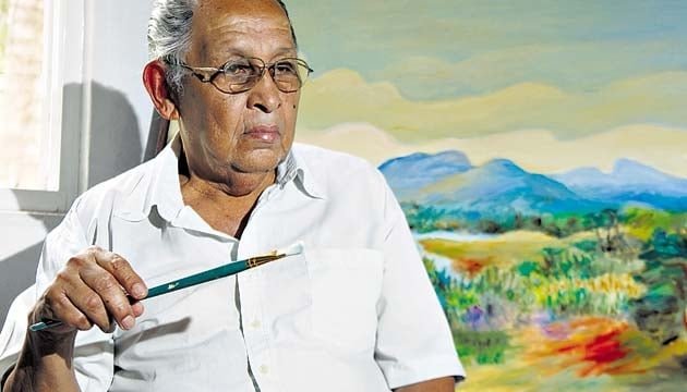 Panamanian artist Manuel Adan Vasquez. (Photo courtesy of Panama America)