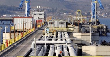 A general view at the Mediterranean port of Ceyhan, which is run by BOTAŞ, some 70 kilometers (43.5 miles) from Adana, Türkiye, Feb. 19, 2014. (Reuters Photo)