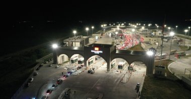 A view of the Ipsala border crossing between Türkiye and Greece, in Edirne, northwestern Türkiye, Aug. 26, 2022. (AA Photo)