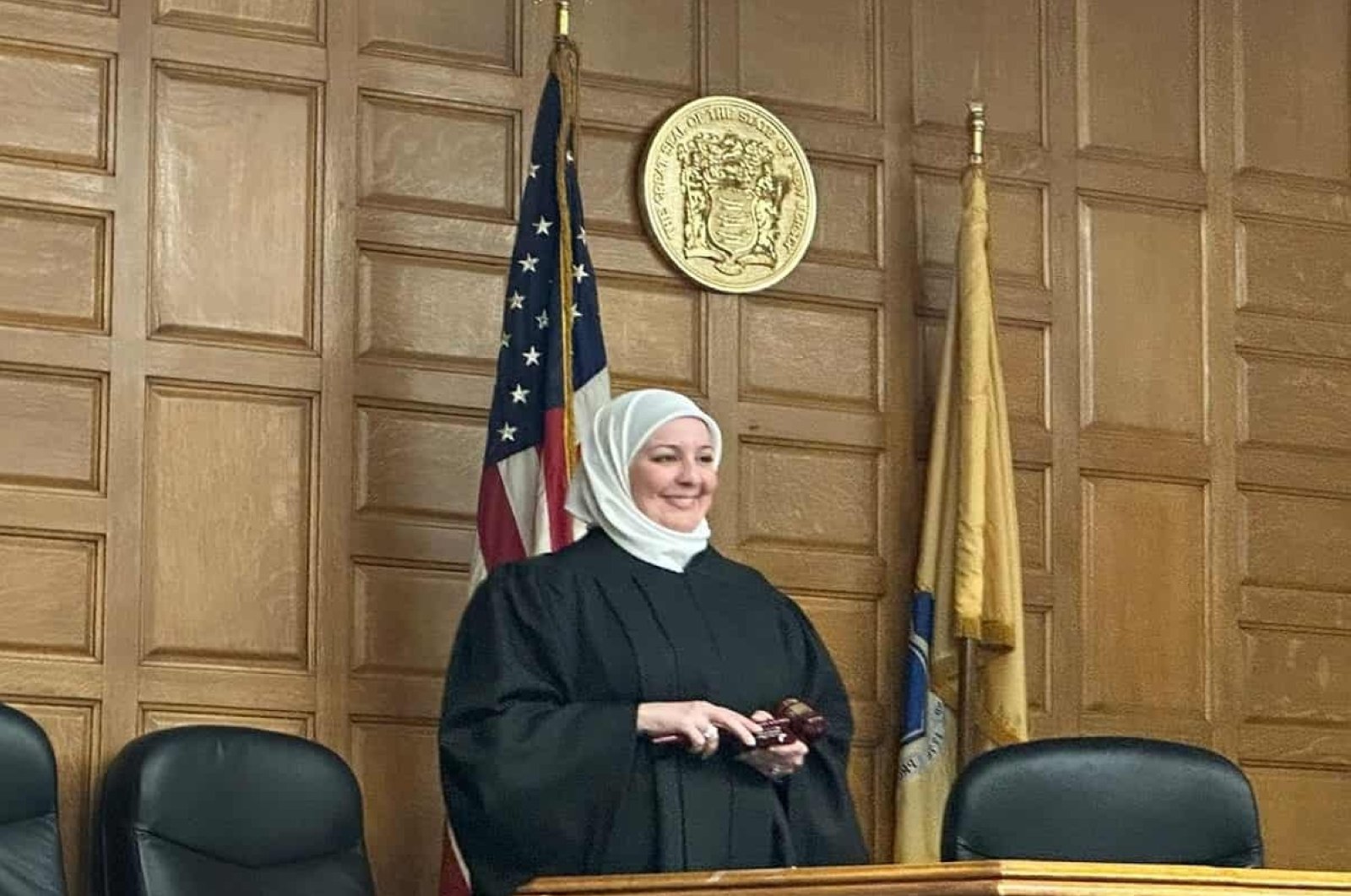 Wanita Muslim menjadi hakim berjilbab pertama di AS