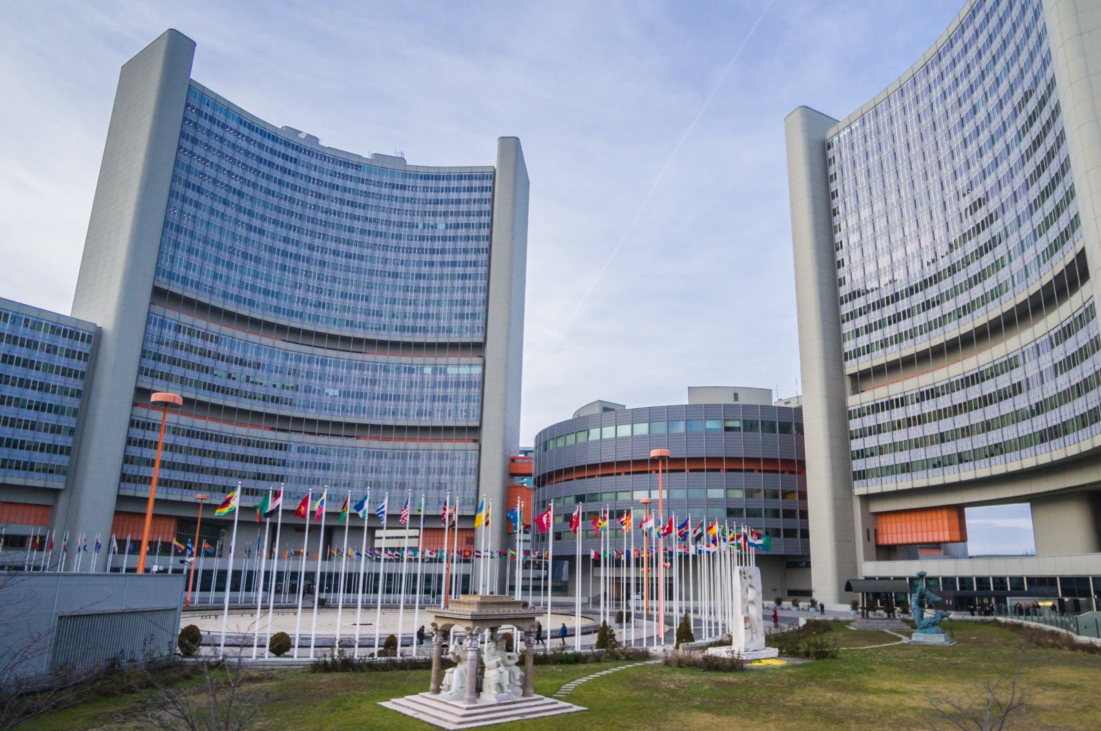  The Vienna International Centre, where offices of The United Nations International Atomic Energy Agency IAEA are located,  Jan. 16, 2014. (Shutterstock File Photo)