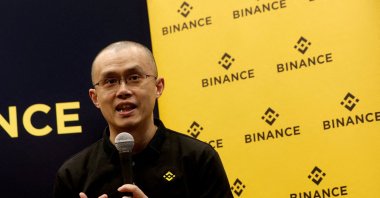 Zhao Changpeng, founder and chief executive officer of Binance, at the Viva Technology conference in Paris, France, June 16, 2022. (Reuters Photo)