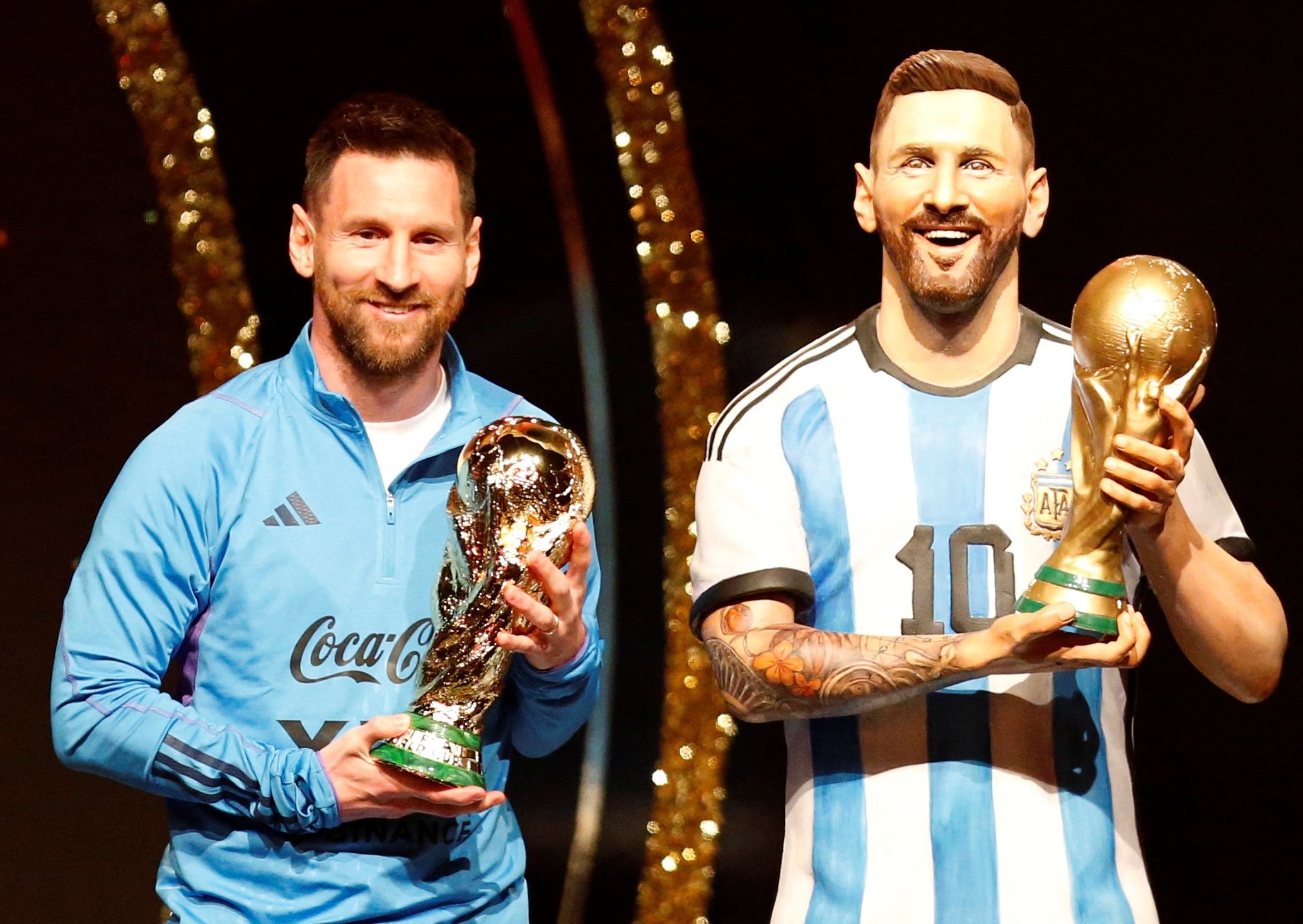 GOATs unite: Messi statue joins Maradona, Pele at CONMEBOL Museum