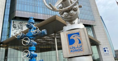 A file photo shows the headquarters of UAE&#039;s state oil company ADNOC in Dubai, July 27, 2022. (AFP Photo)
