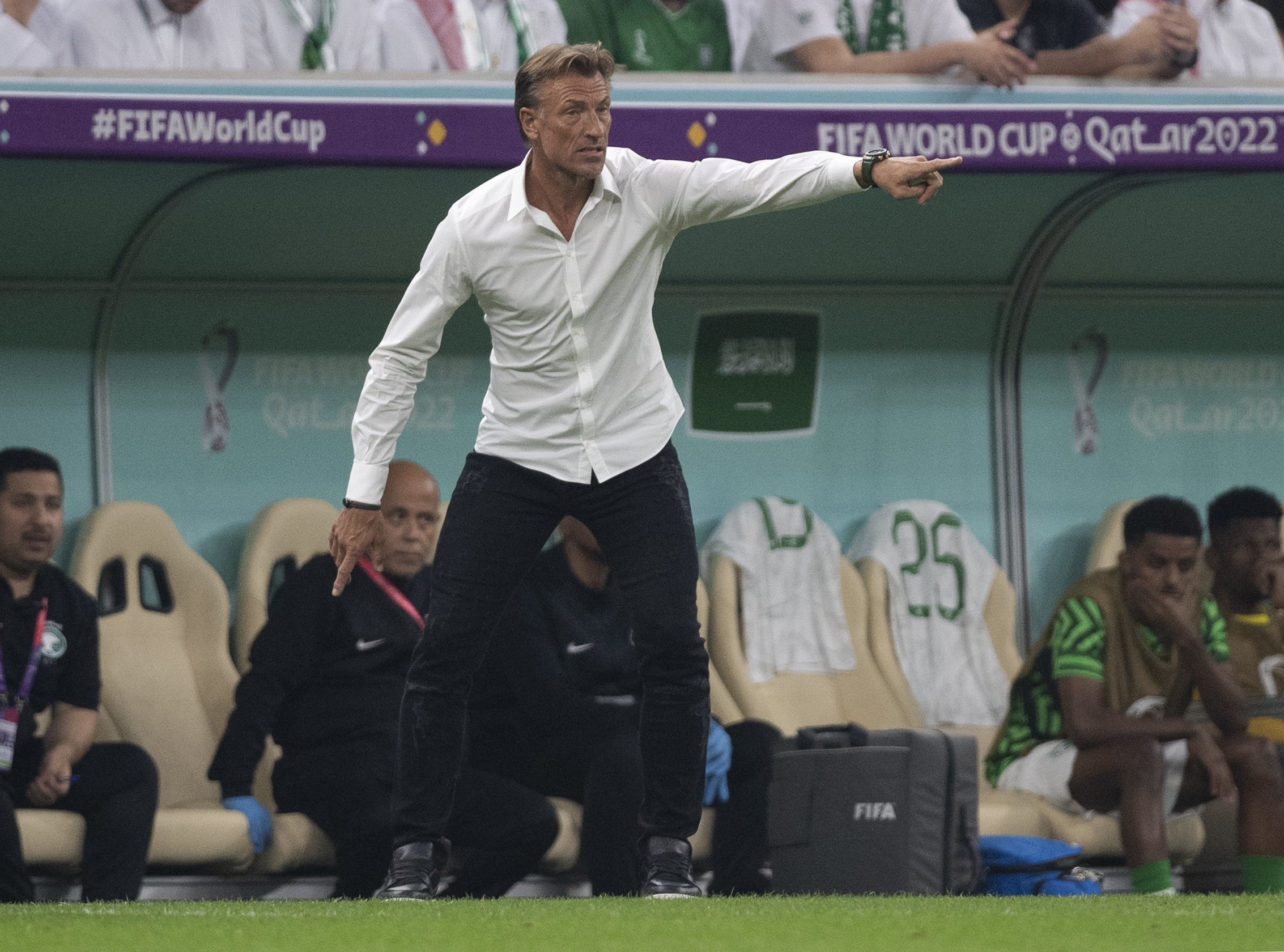 Herve Renard, Morocco's World Cup coach, needs a new gig. What