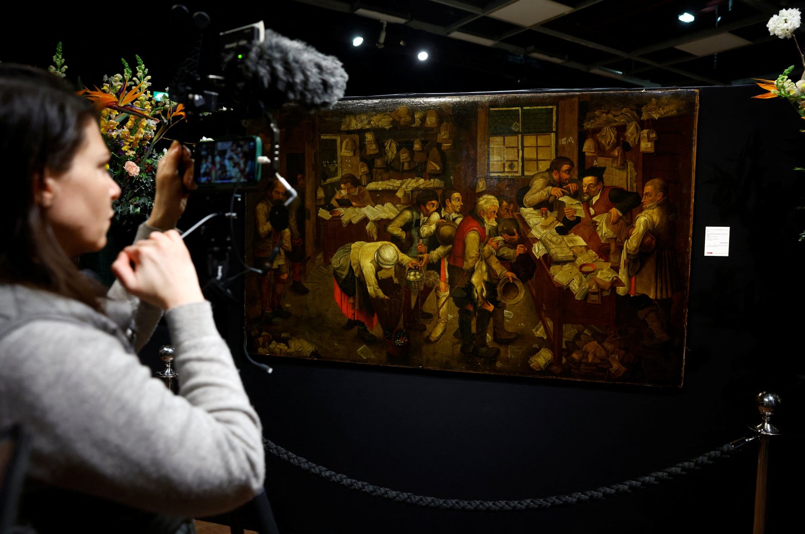 Lukisan yang ditemukan di ruang TV menemukan mahakarya Brueghel